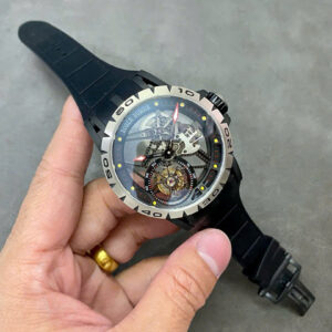 Đồng Hồ Roger Dubuis Excalibur Titanium Tourbillon Replica Cao Cấp Nhà Máy BBR 45mm (7)