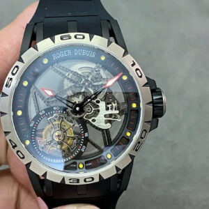 Đồng Hồ Roger Dubuis Excalibur Titanium Tourbillon Replica Cao Cấp Nhà Máy BBR 45mm (7)