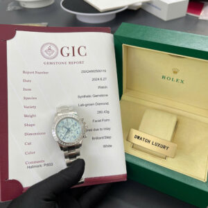 Đồng Hồ Rolex Daytona 116576TBR Chế Tác Bạch Kim PT950 Kim Cương 40mm (12)