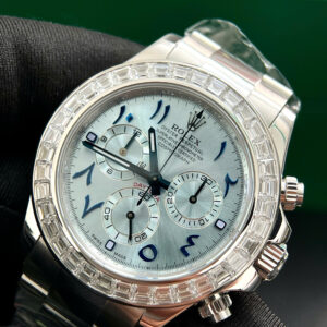 Đồng Hồ Rolex Daytona 116576TBR Chế Tác Bạch Kim PT950 Kim Cương 40mm (12)