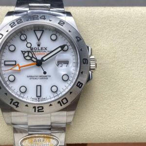Đồng Hồ Rolex Explorer II 226570 Mặt Số Trắng Chế Tác Nhà Máy AR 42mm (2)