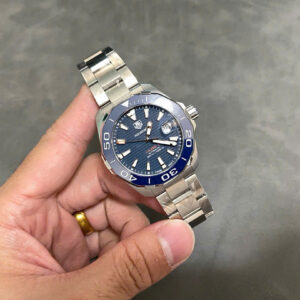 Đồng Hồ TAG Heuer Aquaracer WAY211C.BA0928 Mặt Xanh Replica 41mm (9)