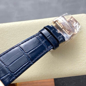 Đồng Hồ Vacheron Constantin Overseas 4500V Màu Xanh Dương Đính Đá 41mm (9)