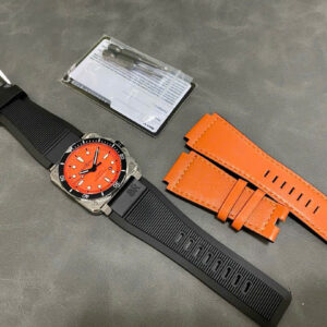Đồng hồ Bell & Ross BR 03-92 Diver Orange Rep 11 Dây Cao Su Màu Đen 42mm (8)