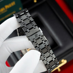 Đồng Hồ Audemaras Piguet Royal Oak 15416CE Gốm Đen Cơ Lộ Máy THB 41mm (1)