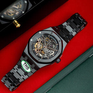 Đồng Hồ Audemaras Piguet Royal Oak 15416CE Gốm Đen Cơ Lộ Máy THB 41mm (1)
