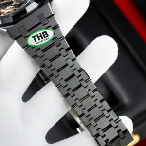 Đồng Hồ Audemaras Piguet Royal Oak 15416CE Gốm Đen Cơ Lộ Máy THB 41mm (1)