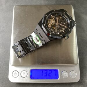 Đồng Hồ Audemars Piguet Royal Oak 15416CE Chế Tác Vỏ Gốm Đen THB Factory 41mm (1)