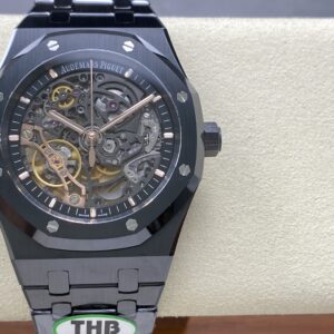 Đồng Hồ Audemars Piguet Royal Oak 15416CE Chế Tác Vỏ Gốm Đen THB Factory 41mm (1)
