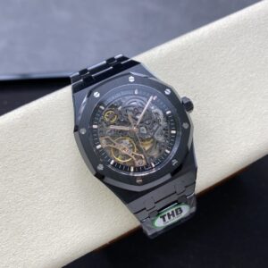 Đồng Hồ Audemars Piguet Royal Oak 15416CE Chế Tác Vỏ Gốm Đen THB Factory 41mm (1)