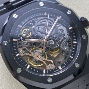Đồng Hồ Audemars Piguet Royal Oak 15416CE Chế Tác Vỏ Gốm Đen THB Factory 41mm (1)