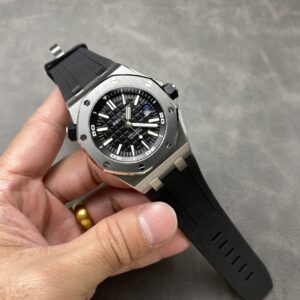 Đồng Hồ Audemars Piguet Royal Oak 15710ST Màu Đen Chế Tác 41mm (9)