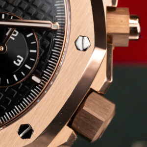 Đồng Hồ Audemars Piguet Royal Oak Chronograph 26240OR Mặt Đen Rep 11 41mm (4)