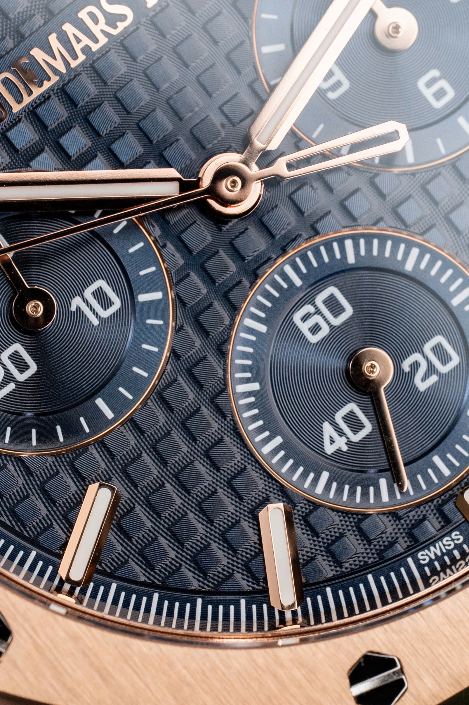 Đồng Hồ Audemars Piguet Royal Oak Chronograph 26240OR Mặt Xanh Dương 41mm (1)