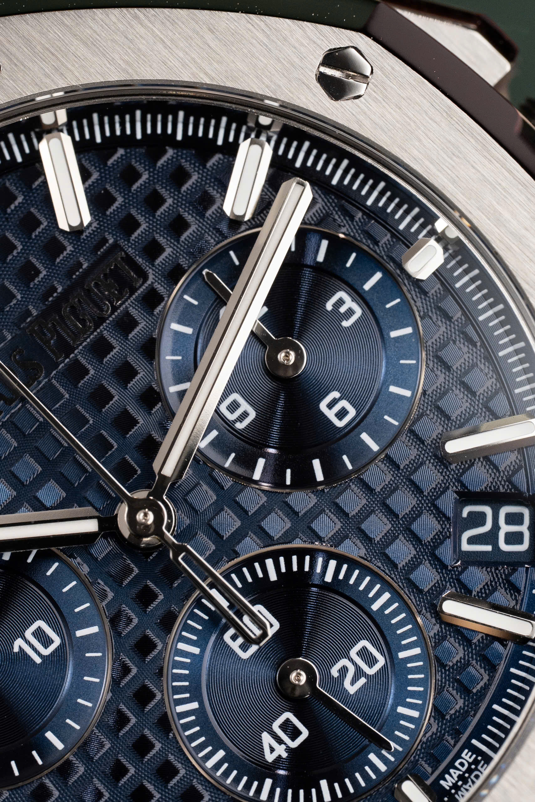 Đồng Hồ Audemars Piguet Royal Oak Chronograph 26240ST Mặt Xanh Rep 11 41mm (1)