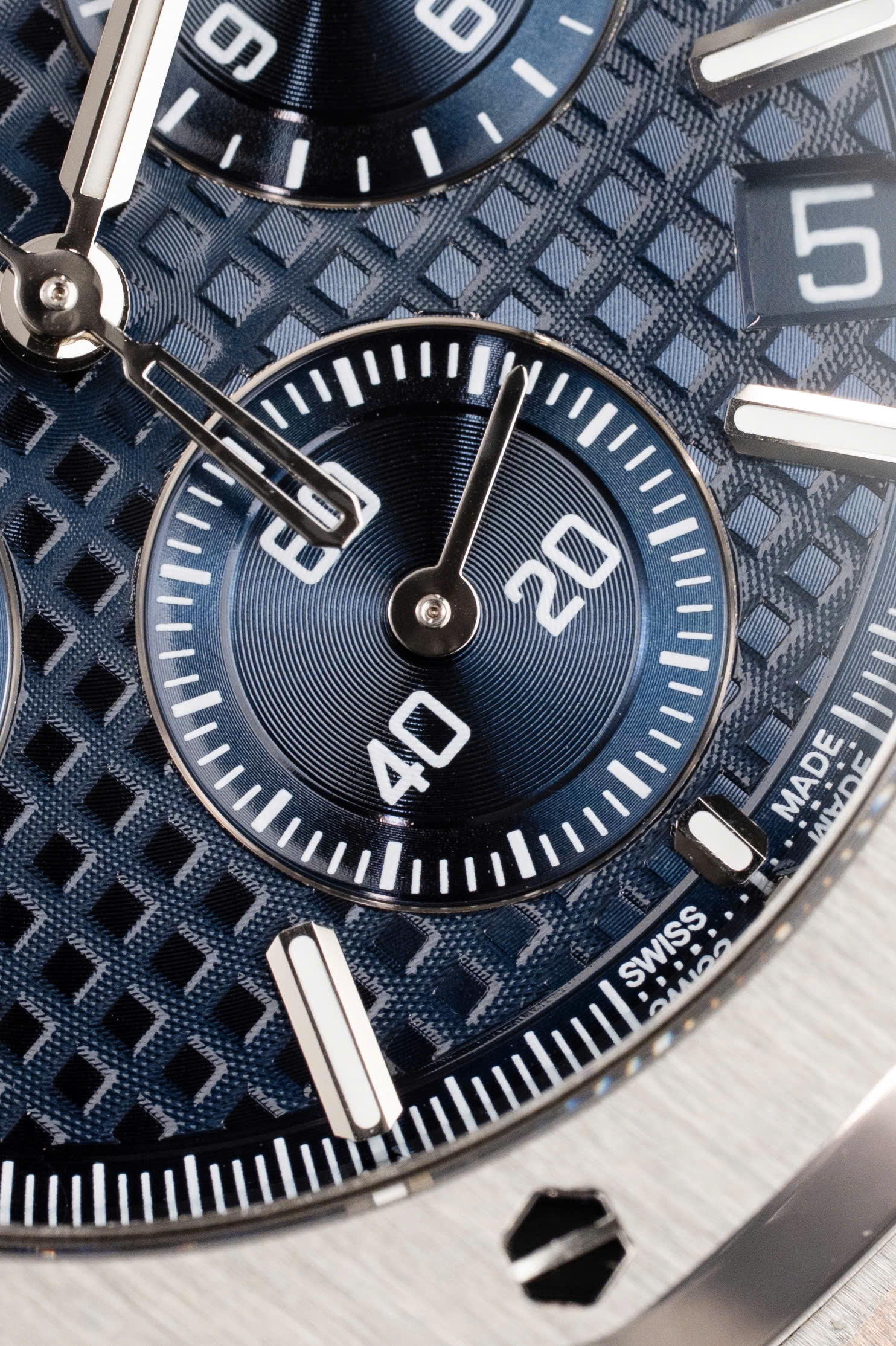 Đồng Hồ Audemars Piguet Royal Oak Chronograph 26240ST Mặt Xanh Rep 11 41mm (5)