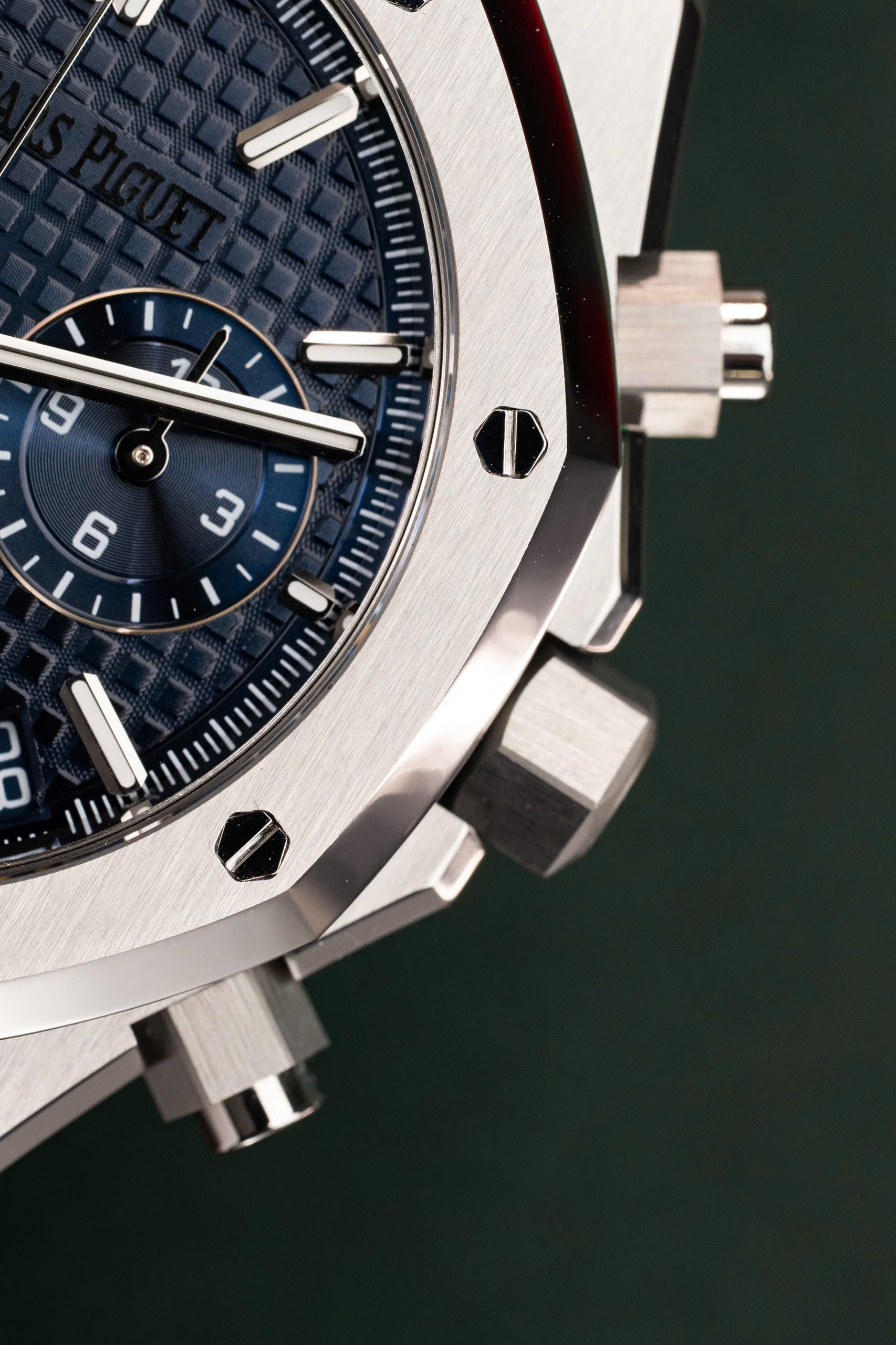 Đồng Hồ Audemars Piguet Royal Oak Chronograph 26240ST Mặt Xanh Rep 11 41mm (9)