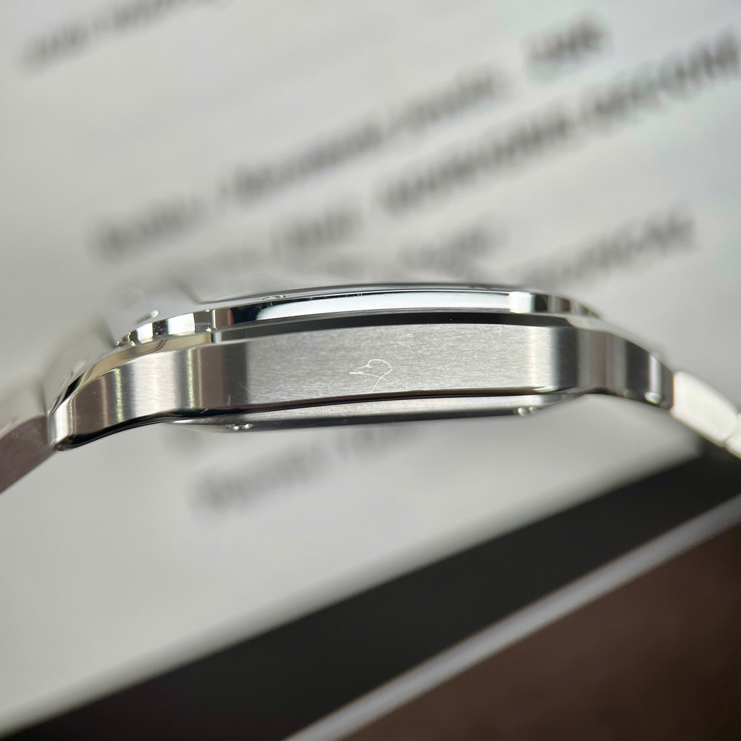 Đồng Hồ Cartier Santos de Cartier Replica Cao Cấp Mặt Trắng Xưởng BV (6) Đồng Hồ Cartier Santos de Cartier Replica Cao Cấp Mặt Trắng Xưởng BV (9)