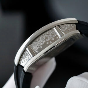 Đồng Hồ Richard Mille Nữ Đính Kim Cương Nhân Tạo Moissanite Chế Tác 36mm (8)