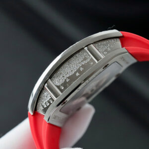 Đồng Hồ Richard Mille RM007 Nữ Đính Full Kim Cương Nhân Tạo Moissanite Màu Đỏ 36mm (2)