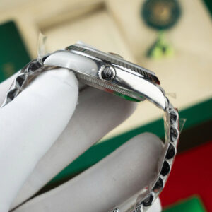 Đồng Hồ Rolex DateJust 126234 Rep 1 1 Mặt Xanh Cây Lá Nhà Máy Clean 36mm (1)