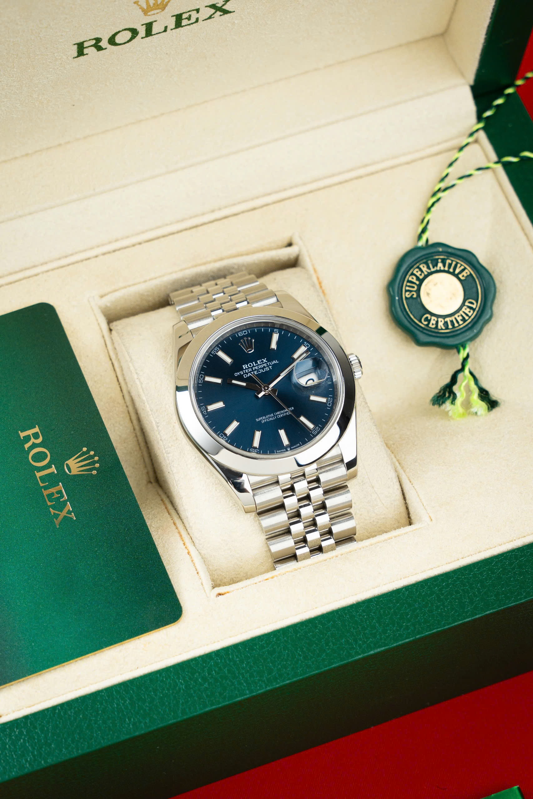 Đồng Hồ Rolex DateJust 126300 Rep 1 1 Mặt Xanh Niềng Trơn Xưởng VS 41mm (1) Đồng Hồ Rolex DateJust 126300 Rep 1 1 Mặt Xanh Niềng Trơn Xưởng VS 41mm (3)