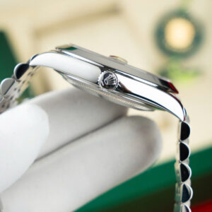 Đồng Hồ Rolex DateJust 126300 Rep 1 1 Mặt Xanh Niềng Trơn Xưởng VS 41mm (3)