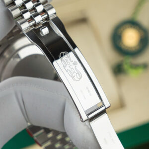 Đồng Hồ Rolex DateJust 126300 Rep 1 1 Mặt Xanh Niềng Trơn Xưởng VS 41mm (3)