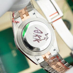 Đồng Hồ Rolex DateJust 126331 Bọc Vàng Mặt Chocolate Rep 1 1 Xưởng GM V5 41mm (1)