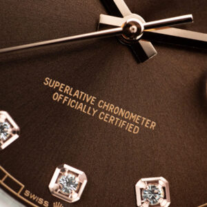 Đồng Hồ Rolex DateJust 126331 Bọc Vàng Mặt Chocolate Rep 1 1 Xưởng GM V5 41mm (1)