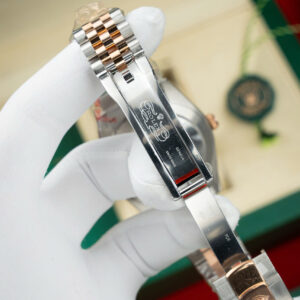 Đồng Hồ Rolex DateJust 126331 Bọc Vàng Mặt Chocolate Rep 1 1 Xưởng GM V5 41mm (1)