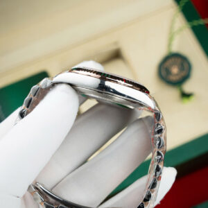 Đồng Hồ Rolex DateJust 126331 Bọc Vàng Mặt Chocolate Rep 1 1 Xưởng GM V5 41mm (1)