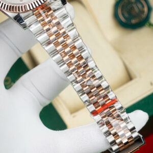 Đồng Hồ Rolex DateJust 126331 Bọc Vàng Thật Mặt Số Xám Xưởng GM V5 41mm (13)