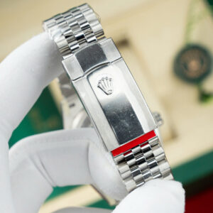 Đồng Hồ Rolex DateJust 126334 Mặt Đen Đính Đá Nhà Máy Clean Rep 1 1 41mm (3)