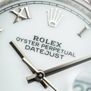 Đồng Hồ Rolex DateJust 126334 Mặt Trắng La Mã Nhà Máy VS Rep 1 1 36mm (10)
