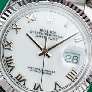 Đồng Hồ Rolex DateJust 126334 Mặt Trắng La Mã Nhà Máy VS Rep 1 1 36mm (10)