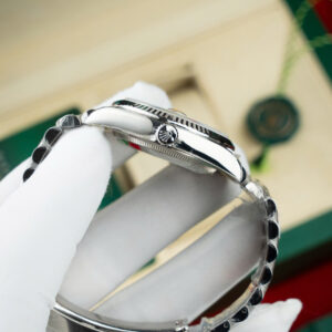 Đồng Hồ Rolex DateJust 126334 Mặt Trắng La Mã Nhà Máy VS Rep 1 1 36mm (10)