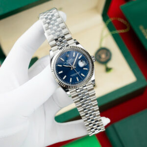 Đồng Hồ Rolex DateJust 126334 Mặt Xanh Dạ Quang Nhà Máy Clean Rep 1 1 41mm (1)