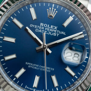 Đồng Hồ Rolex DateJust 126334 Mặt Xanh Dạ Quang Nhà Máy Clean Rep 1 1 41mm (1)