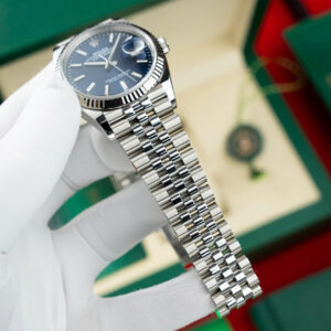 Đồng Hồ Rolex DateJust 126334 Mặt Xanh Dạ Quang Nhà Máy Clean Rep 1 1 41mm (1)