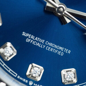 Đồng Hồ Rolex DateJust 126334 Mặt Xanh Đính Đá Nhà Máy Clean Rep 1 1 41mm (7)