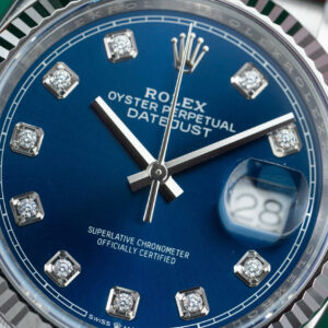 Đồng Hồ Rolex DateJust 126334 Mặt Xanh Đính Đá Nhà Máy Clean Rep 1 1 41mm (7)