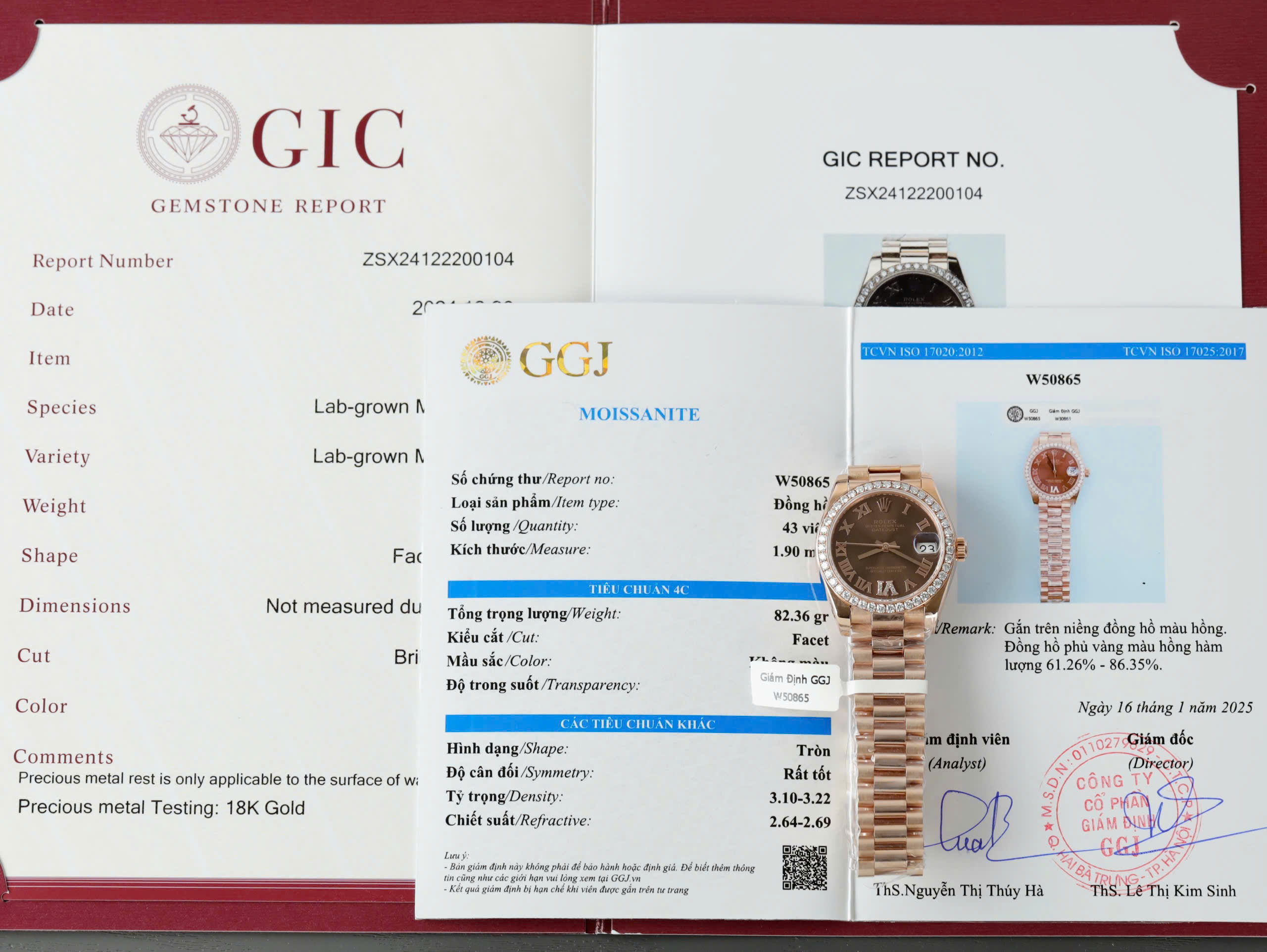 Đồng Hồ Rolex DateJust 278285RBR Bọc Vàng Đính Kim Cương Moissanite 31mm (1) Đồng Hồ Rolex DateJust 278285RBR Bọc Vàng Đính Kim Cương Moissanite 31mm (2)