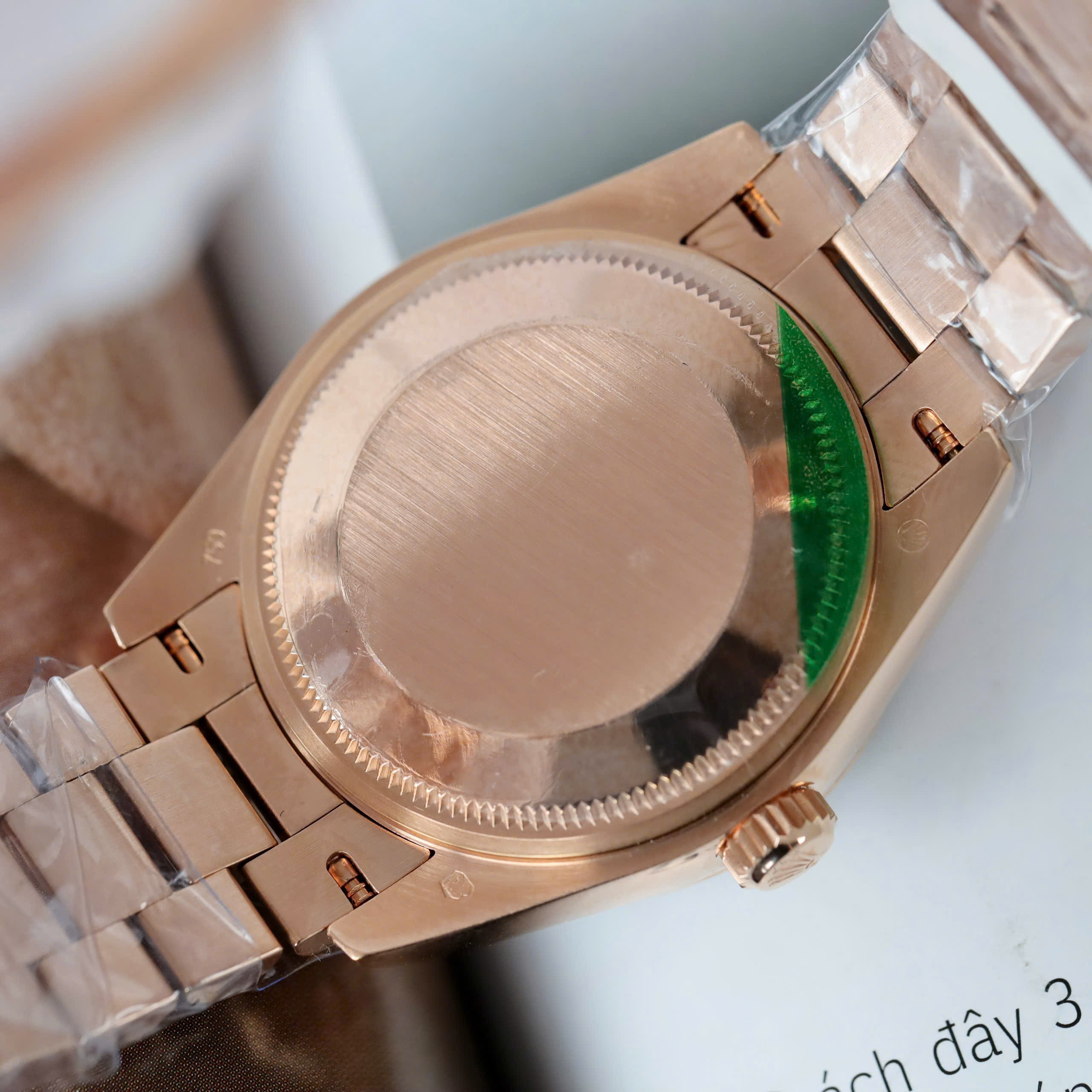 Đồng Hồ Rolex DateJust 278285RBR Bọc Vàng Đính Kim Cương Moissanite 31mm (9) Đồng Hồ Rolex DateJust 278285RBR Bọc Vàng Đính Kim Cương Moissanite 31mm (2)