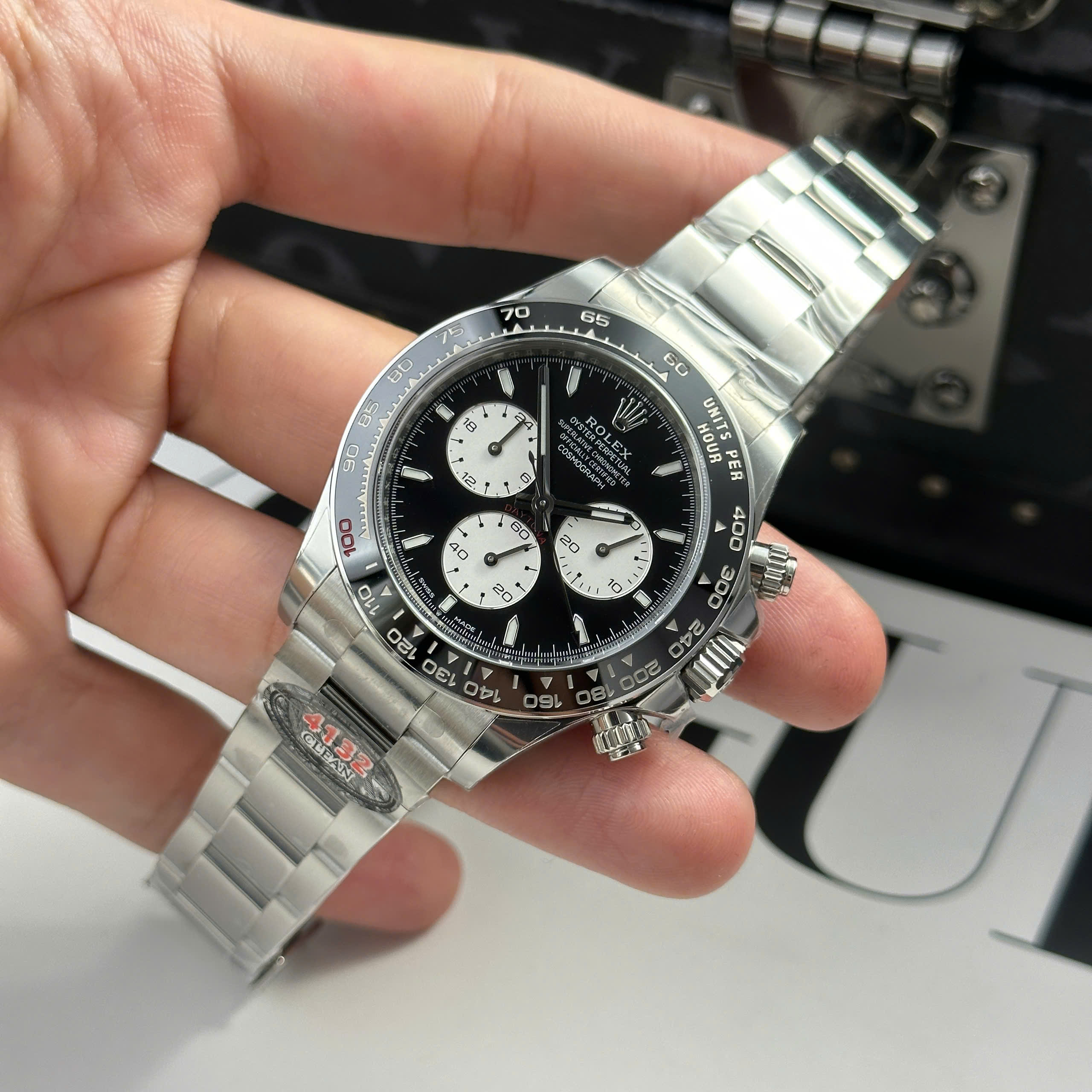 Đồng Hồ Rolex Daytona Le Mans 126529LN Replica Cao Cấp Nhất Nhà Máy QF 40mm (13) Đồng Hồ Rolex Daytona Le Mans 126529LN Replica Cao Cấp Nhất Nhà Máy QF 40mm (13)