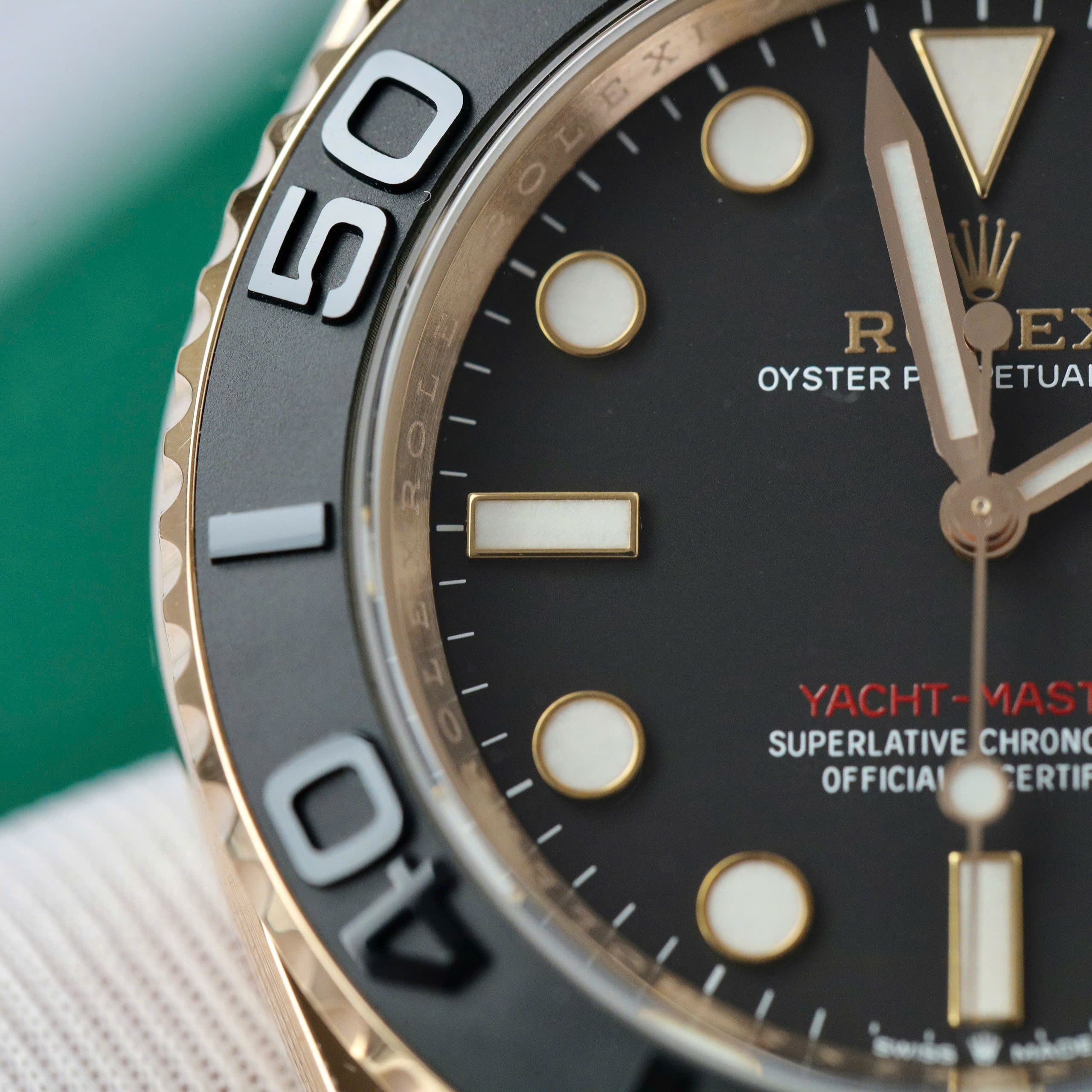 Đồng Hồ Rolex Yacht Master 126655 Chế TácBọc Vàng Hồng 18K Nhà Máy Clean 40mm (5)