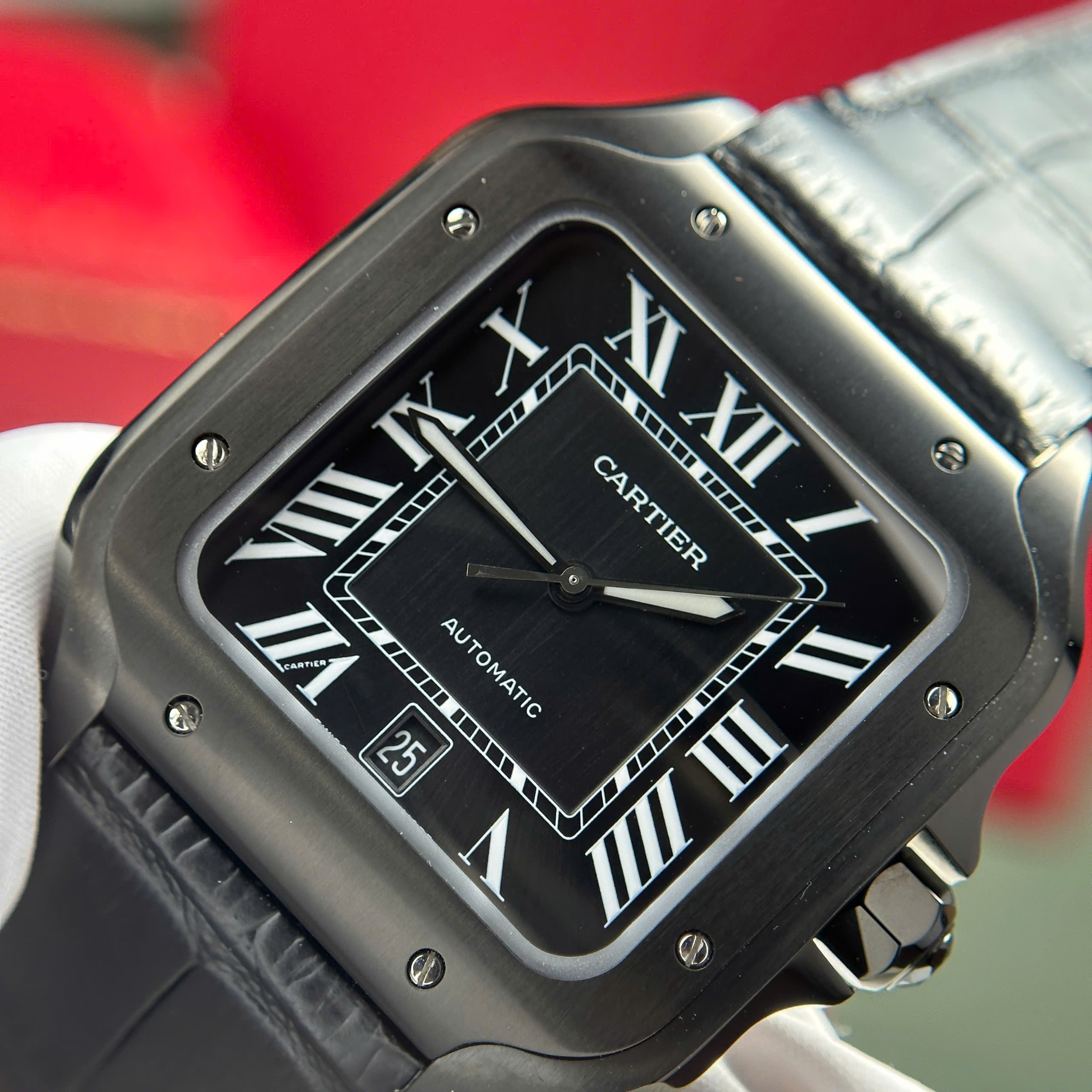 Đồng Hồ Cartier Black ADLC Replica Cao Cấp Dây Da Màu Đen Nhà Máy BV (9) Đồng Hồ Cartier Black ADLC Replica Cao Cấp Dây Da Màu Đen Nhà Máy BV (11)