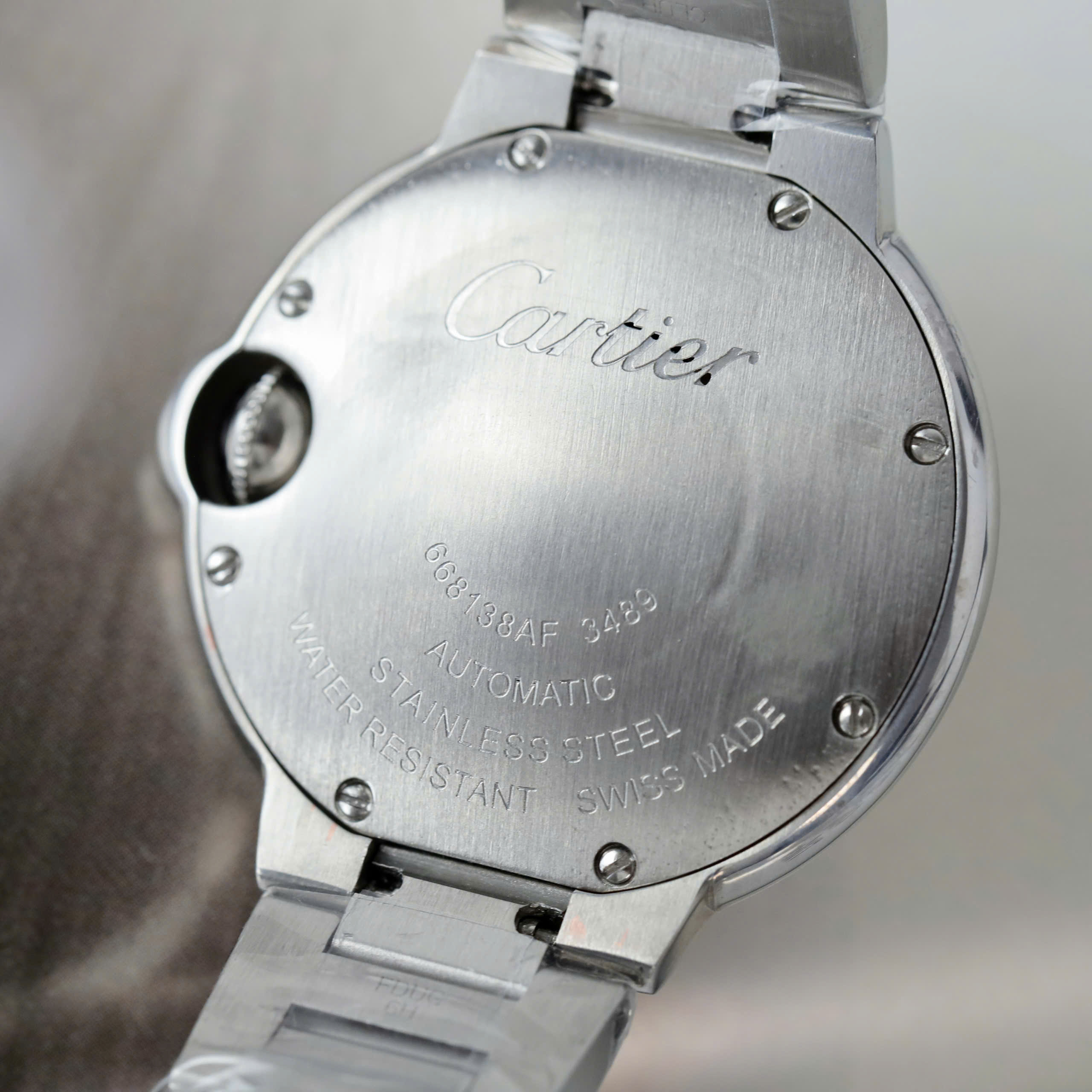 Đồng Hồ Chế Tác Cartier Ballon Bleu Automatic Nữ Mặt Trắng Dây ThépXưởng AF 33mm (8) Đồng Hồ Chế Tác Cartier Ballon Bleu Automatic Nữ Mặt Trắng Dây ThépXưởng AF 33mm (2)