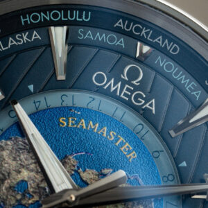 Đồng Hồ Chế Tác Omega Aqua Terra Worldtimer Mặt Xanh Nhà Máy N1 43mm (2)