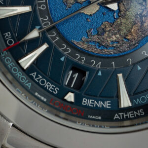 Đồng Hồ Chế Tác Omega Aqua Terra Worldtimer Mặt Xanh Nhà Máy N1 43mm (2)